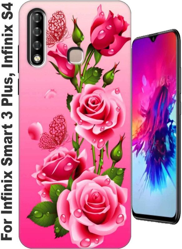 Burdak Back Cover for Infinix Smart 3 Plus/ Infinix S4 2527  (Grey, Flexible, Silicon, Pack of: 1)