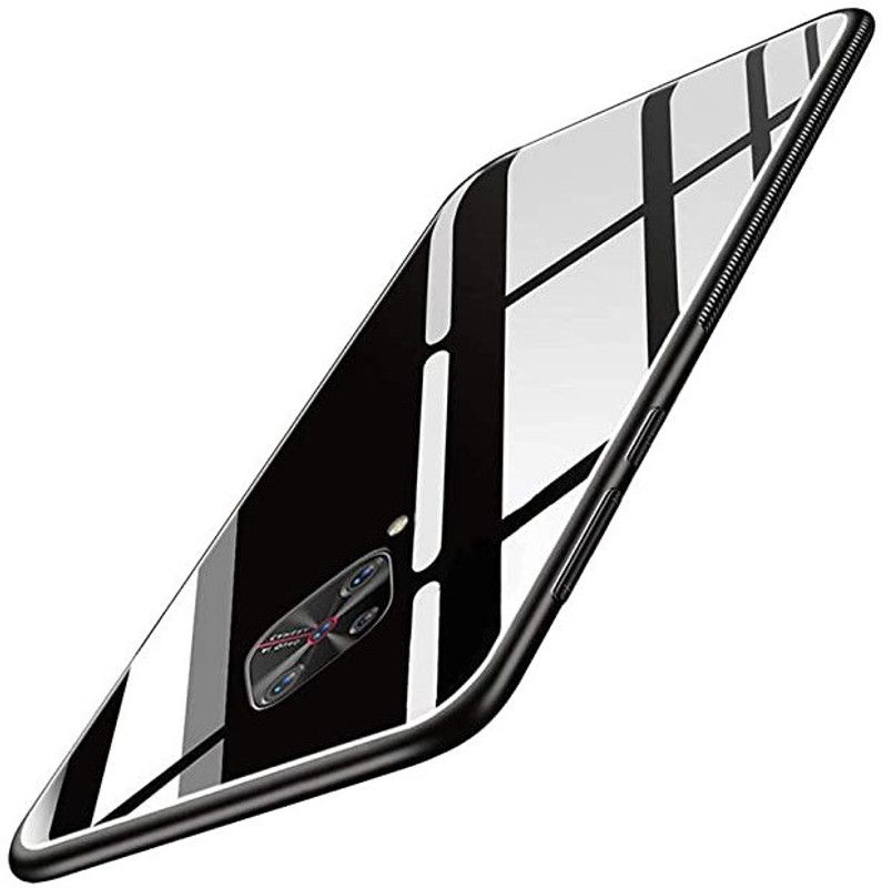MOZIKON Back Cover for vivo S1 Pro  (Black, Rugged Armor, Pack of: 1)