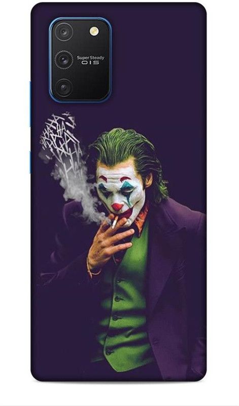 MAPPLE Back Cover for Samsung Galaxy S10 Lite (Joker / Printed / Designer)  (Black, Hard Case, Pack of: 1)