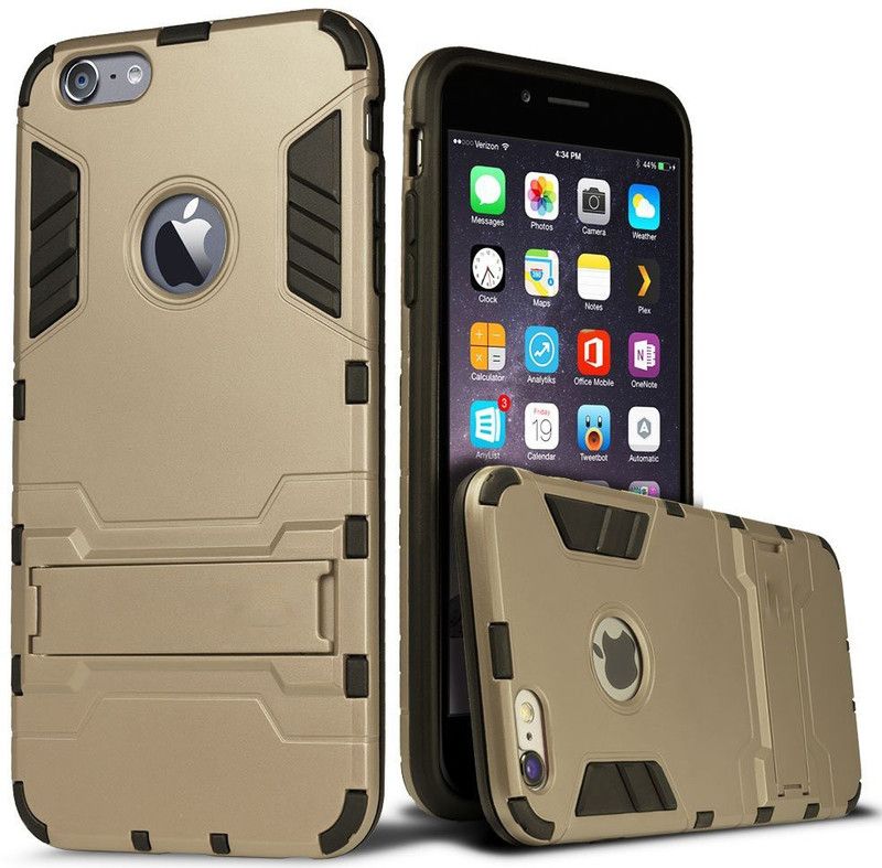 Kapa Back Cover for Apple iPhone 5, Apple iPhone 5s  (Gold, Shock Proof, Pack of: 1)