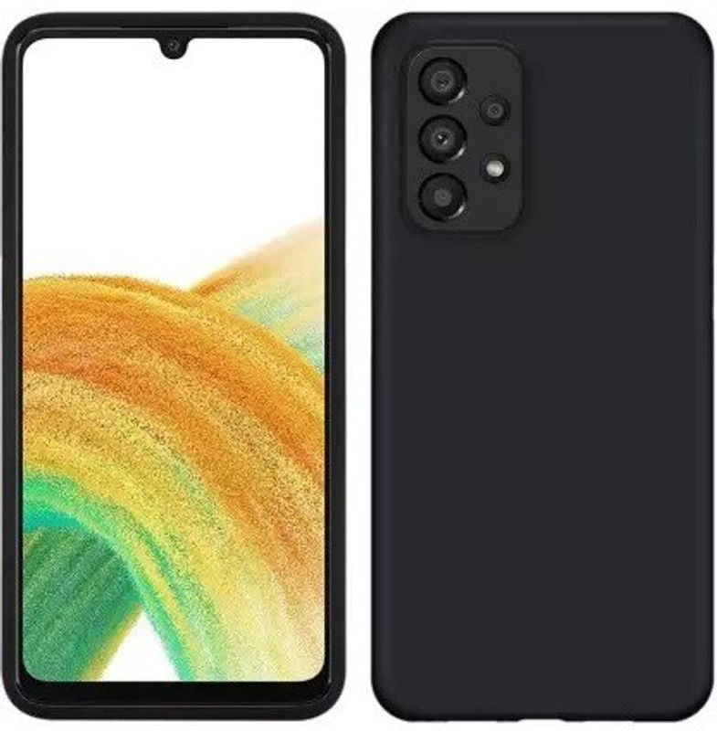 Chronic Back Cover for SAMSUNG Galaxy A33 5G, SAMSUNG Galaxy A33, SAMSUNG A33 5G  (Black, Flexible, Pack of: 1)