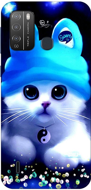 KUDI Back Cover for Itel Vision 1 Pro  (Multicolor, Grip Case, Silicon, Pack of: 1)