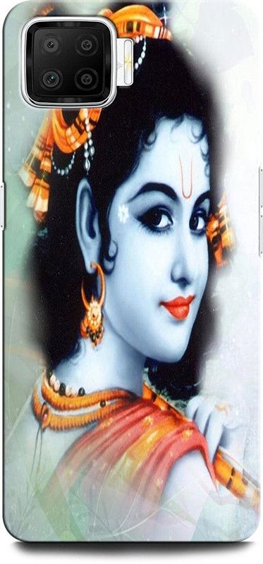 INTELLIZE Back Cover for OPPO F17 KRISHNA, LORD KRISHNA, VASUDEV, GOD, KRISHN KANHIYA, RADHA  (Multicolor, Hard Case, Pack of: 1)