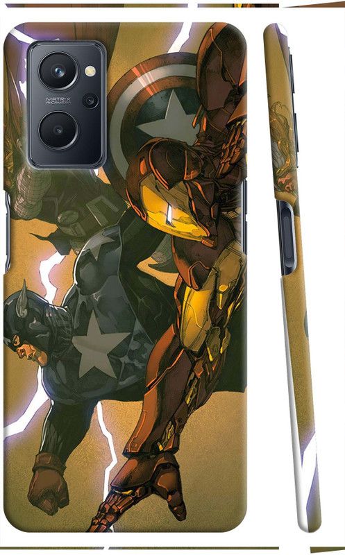 GIFT4EVER Back Cover for OPPO A76  (Multicolor, Pack of: 1)