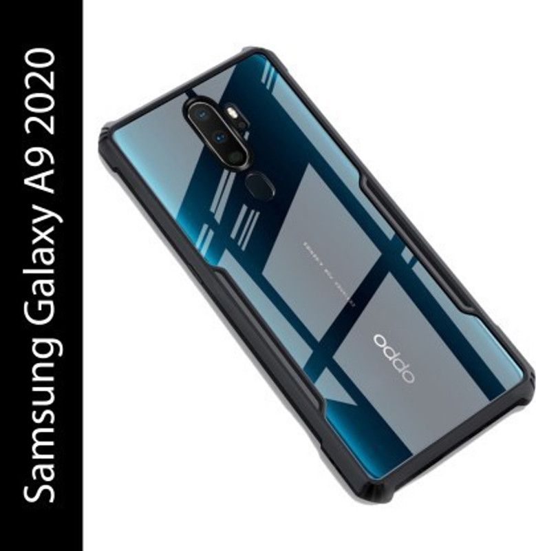 ShopGlobal Back Cover for Oppo A5 2020  (Black, Camera Bump Protector)