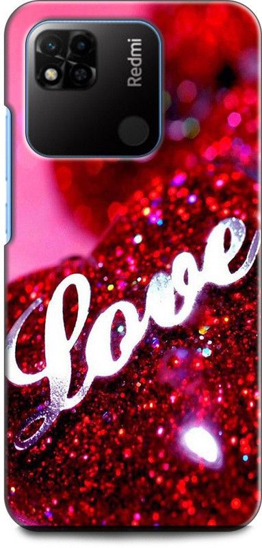 WallCraft Back Cover for REDMI 10A LOVE, AMOR, TOGETHER, HEART, RED, PINK  (Multicolor, Dual Protection, Pack of: 1)