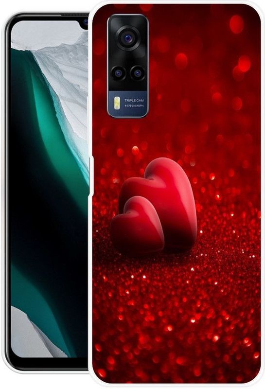 PAEDICON Back Cover for Vivo Y53s  (Multicolor, Grip Case, Silicon, Pack of: 1)