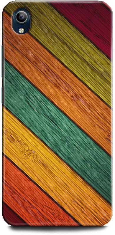 INDICRAFT Back Cover for Vivo Y90 / Vivo 1908 WOOD, BROUNE WOODEN, TEXTURE, PATTERN  (Multicolor, Hard Case, Pack of: 1)