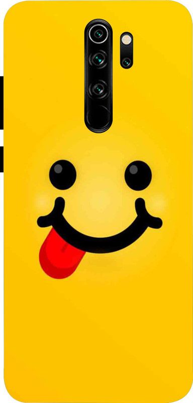 LIKELOOK Back Cover for Mi Redmi Note 8 Pro ( Smile, Emogi )  (Multicolor, Shock Proof, Pack of: 1)