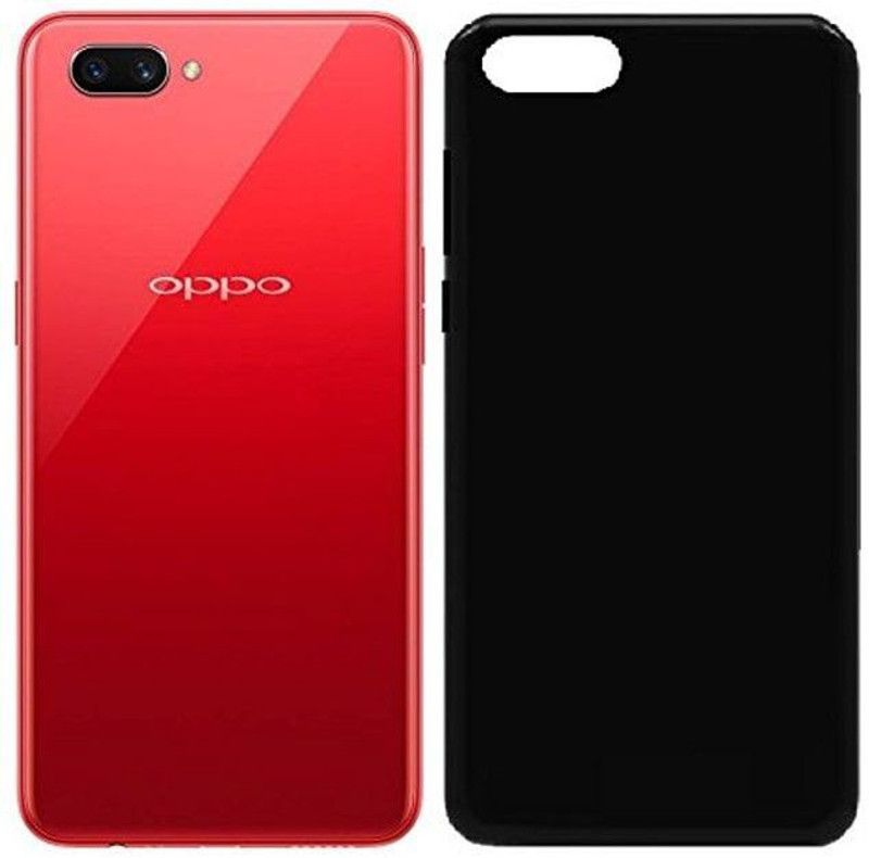 Elica Back Cover for Oppo F1s  (Black, Shock Proof, Silicon, Pack of: 1)
