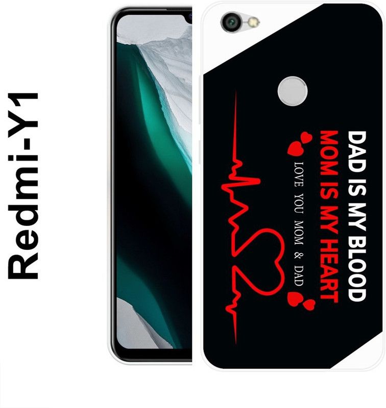 BAGRA Back Cover for Redmi Y1  (Multicolor, Grip Case, Silicon)