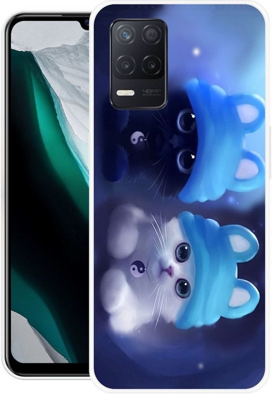 REALKING Back Cover for Realme 8s 5G, Realme Narzo 30 5G, Realme 8 5G  (Multicolor, Grip Case, Silicon)
