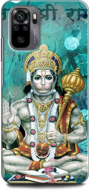 KEYCENT Back Cover for REDMI Note 10S HUNUMAN JI, LORD HUNUMAN, GOD, BAJRANGBALI  (Multicolor, Pack of: 1)