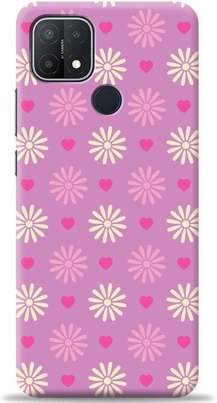 Crafter Back Cover for Oppo A15  (Purple, Shock Proof, Pack of: 1)