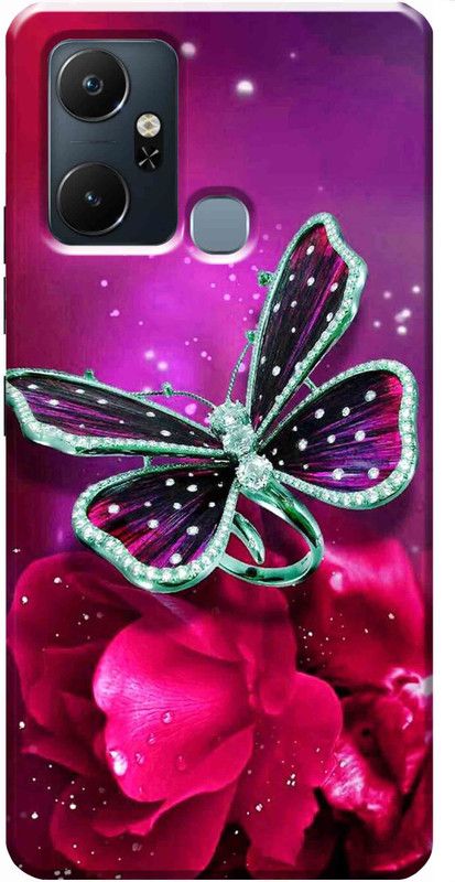 StroFit Back Cover for Infinix Smart 6 Plus 2576  (Multicolor, Shock Proof, Silicon, Pack of: 1)