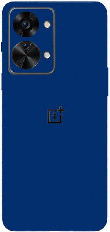 LAMHA One Plus Nord 2T 5G, one plus nord 2t 5g Mobile Skin  (Ultra Super Dark Blue Matte With High Matte Finish.)
