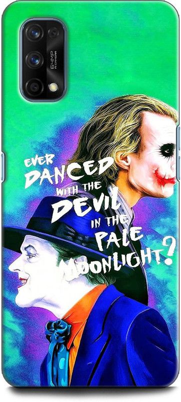 Afterglow Back Cover for Realme 7 Pro JOKER, BATMAN, BATMAN JOKER, DARK KNIGHT, WHY SO SERIOUS  (Multicolor, Shock Proof, Pack of: 1)