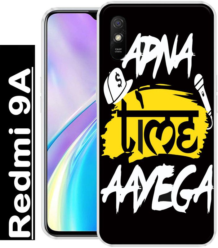 KUDI Back Cover for Redmi 9A  (Multicolor, Grip Case, Silicon)