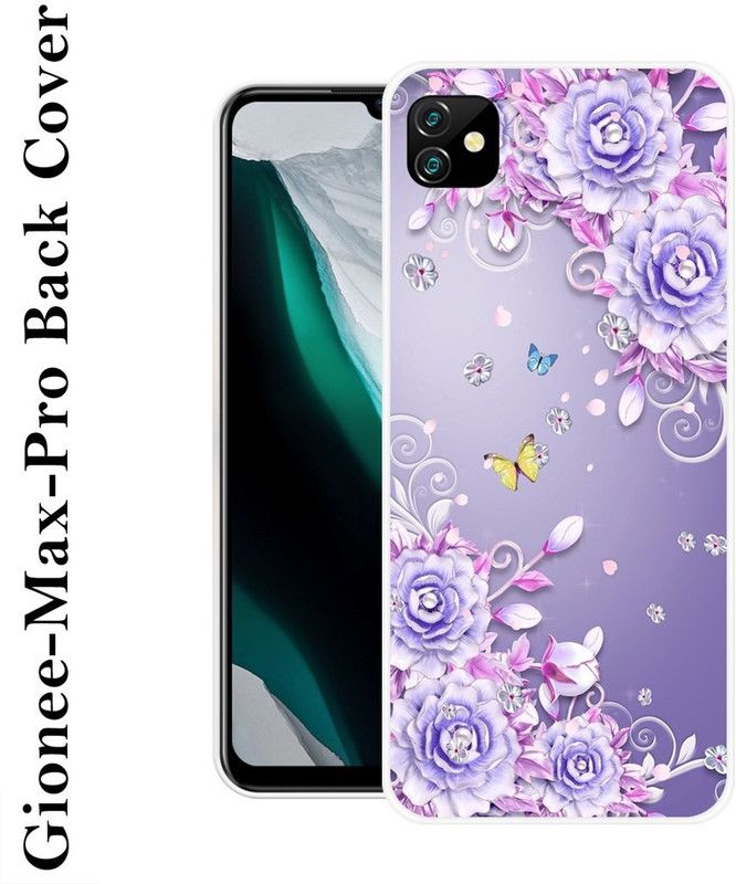 SUPERCASE Back Cover for Gionee Max Pro  (Purple, Grip Case, Silicon)