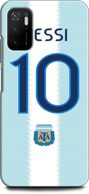 Wall Art Back Cover for POCO M3 Pro 5G MESSI ARGENTINA AFA, ADIDAS,MESSI, ARGENTINA, AFA  (Multicolor, Dual Protection, Pack of: 1)