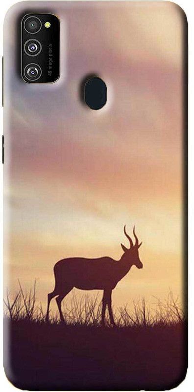 NDCOM Back Cover for Samsung Galaxy M31 Elk Printed  (Multicolor, Hard Case, Pack of: 1)