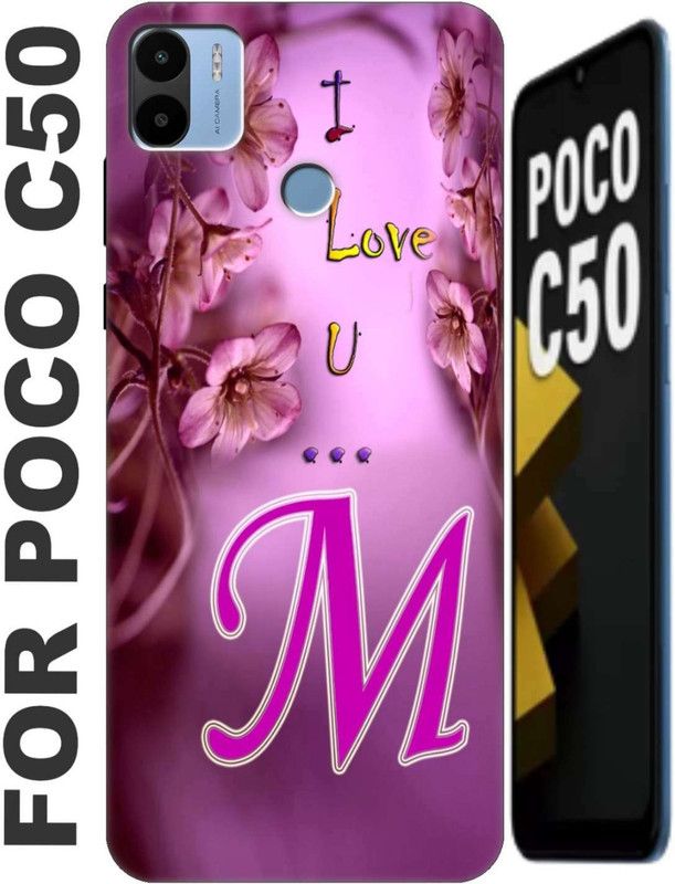 RDcon Back Cover for POCO C50 2719  (Pink, Flexible, Silicon, Pack of: 1)