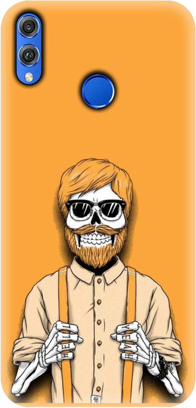 Smutty Back Cover for Honor 8X - Hipster Print  (Multicolor, Hard Case, Pack of: 1)