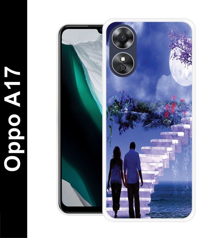 PRINT EVERYTHING Back Cover for OPPO A17  (Multicolor, Grip Case, Silicon, Pack of: 1)