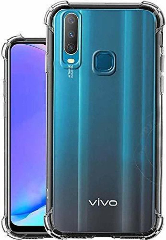 MAC Bumper Case for Vivo Y17  (Transparent, Flexible, Silicon, Pack of: 1)