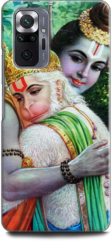 KEYCENT Back Cover for REDMI Note 10 Pro RAM JI, HANUMAN JI, GOD  (Multicolor, Pack of: 1)