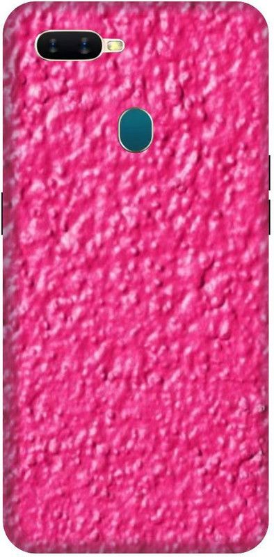 ZePBooM Back Cover for Oppo A12, CPH2083, Pink, Texture, Back Cover  (Multicolor, Hard Case, Pack of: 1)