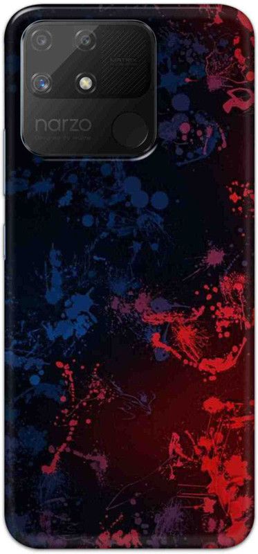 NDCOM Back Cover for Realme Narzo 50A Designer Printed  (Multicolor, Hard Case, Pack of: 1)