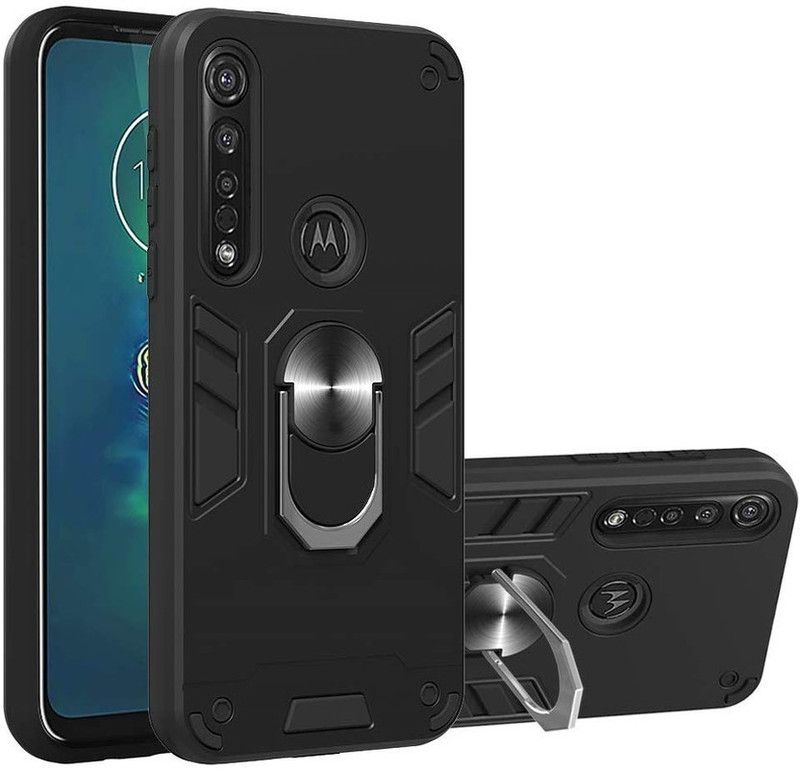 Elica Bumper Case for Motorola One Vision  (Black, Shock Proof, Pack of: 1)