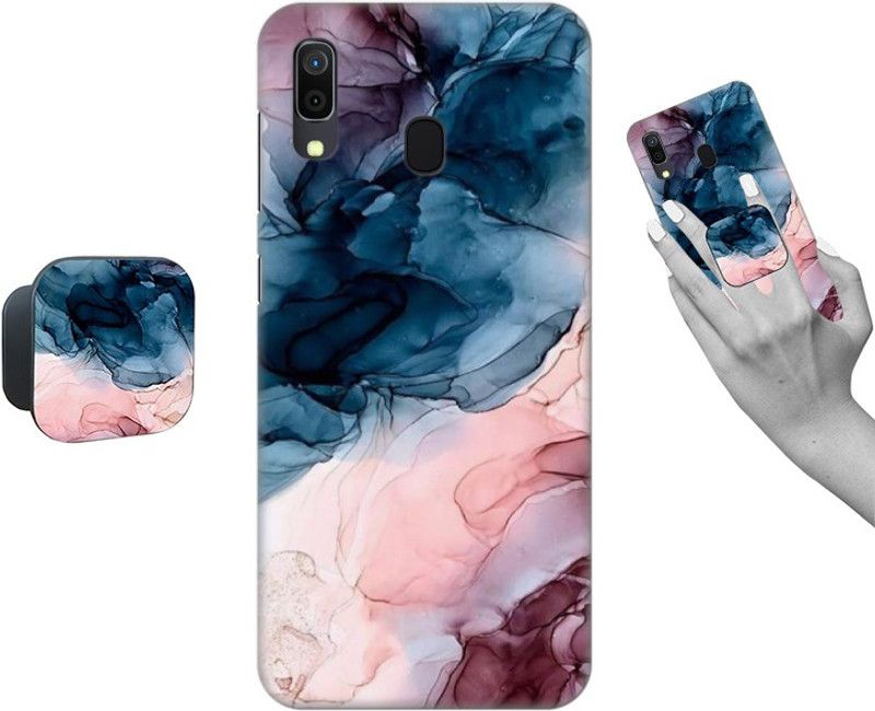 ShopGlobal Back Cover for Samsung Galaxy A30  (Multicolor, Cases with Holder)