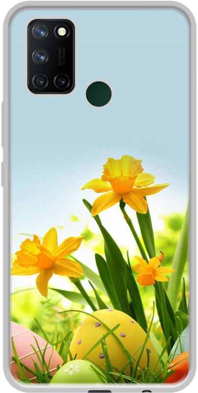 Casotec Back Cover for Realme 7i, Realme C17  (Multicolor, Flexible, Silicon, Pack of: 1)