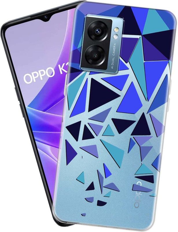 Cover Bazaar Back Cover for Oppo K10 5G  (Multicolor, Grip Case, Silicon)