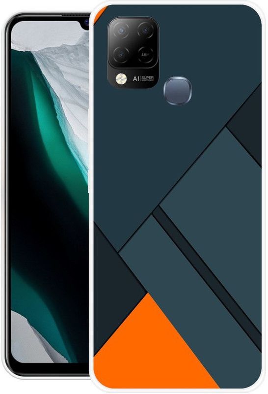 SHIVAAY Back Cover for Infinix Hot 10s  (Multicolor, Dual Protection, Silicon)