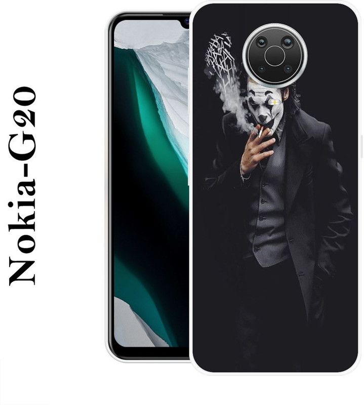REDFLY Back Cover for Nokia G20  (Black, Grip Case, Silicon)