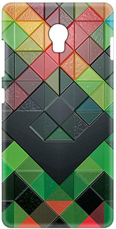 Smutty Back Cover for Lenovo Vibe P1 Turbo - Block Pattern Print  (Multicolor, Hard Case, Pack of: 1)