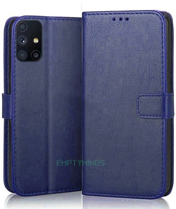 EmptyMinds Back Cover for Samsung Galaxy M51  (Blue, Shock Proof, Pack of: 1)