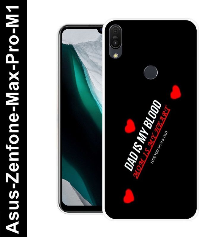Shivaanshi Back Cover for Asus Zenfone Max Pro M1  (Multicolor, Grip Case, Silicon, Pack of: 1)