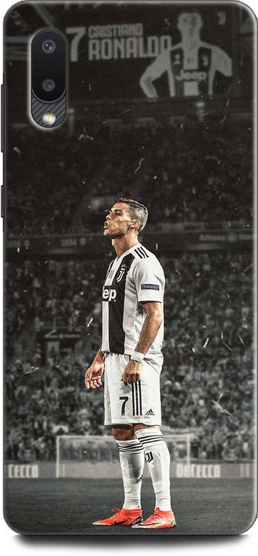Afterglow Back Cover for SAMSUNG Galaxy M02 CRISTIANO RONALDO, CR-7, REAL MADRID, FOOTBALL, SPORTS  (Multicolor, Shock Proof, Pack of: 1)
