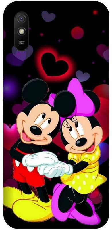 URCHIN Back Cover for Vivo Y90 Mickey mouse, minnie mouse, mickey mouse, cartoon, funny, cute, love, Disney  (Multicolor, Shock Proof, Pack of: 1)