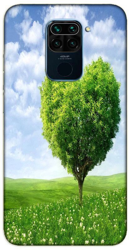 iprinto Back Cover for Mi Redmi Note 9 Love Back Cover  (Green, Hard Case, Pack of: 1)