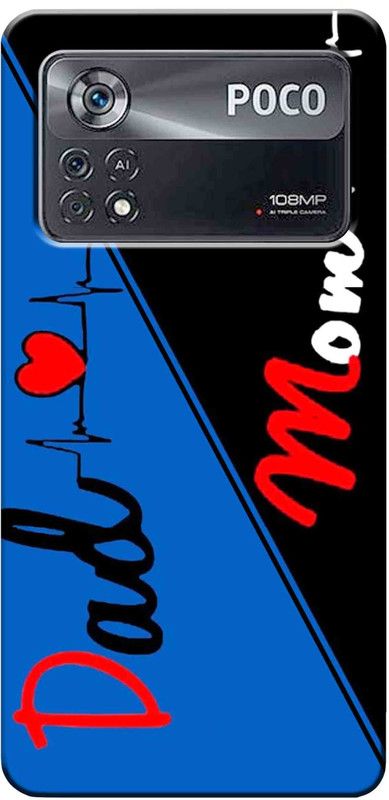 Auqueno Back Cover for Poco X4 Pro 5G 2683  (Multicolor, Dual Protection, Silicon, Pack of: 1)