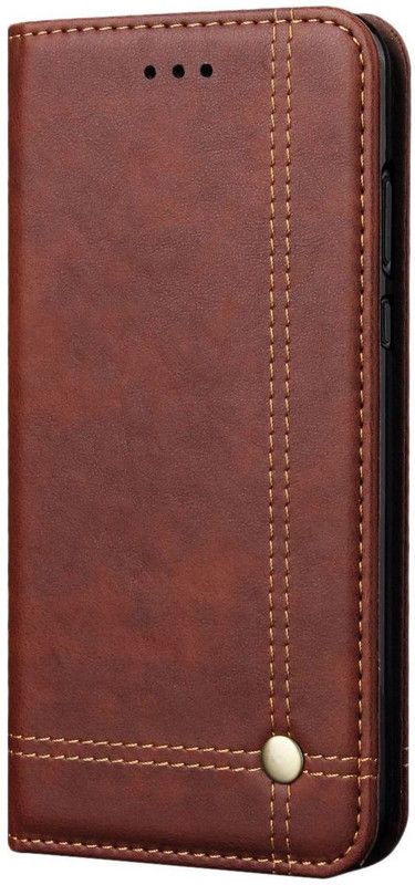Cubix Flip Cover for Mi Redmi Note 5 Pro  (Brown, Holster, Pack of: 1)