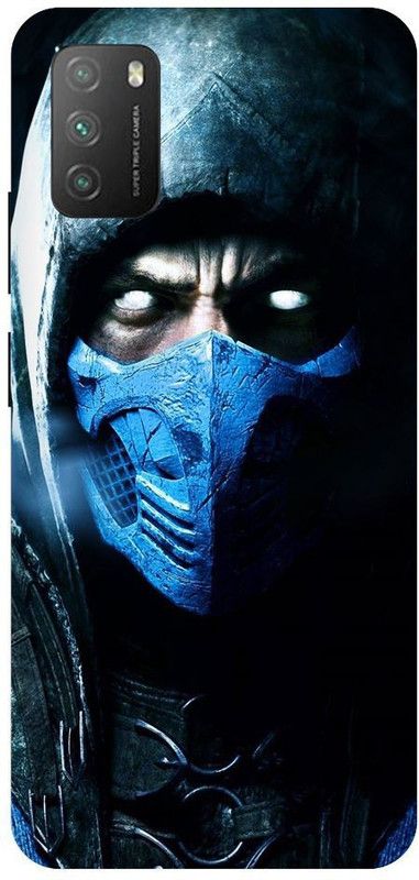 URCHIN Back Cover for Poco M3 Subzero, Mortal Kombat, Devil, Superhero  (Multicolor, Shock Proof, Pack of: 1)