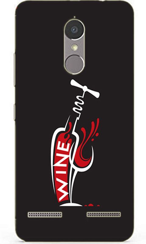 METOO Back Cover for Lenovo K6 Power/K6 Power, Red Wine Design Back Cover Print : 101  (Multicolor, Dual Protection, Silicon, Pack of: 1)