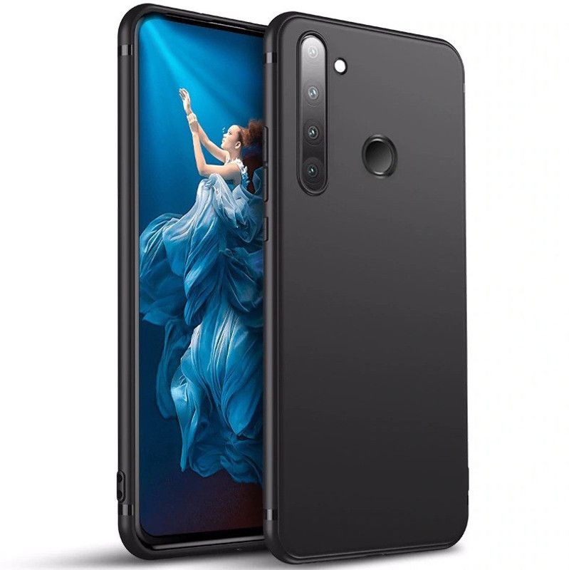 Aaralhub Back Cover for Realme 5, Realme 5s, Realme 5i  (Black, Shock Proof, Pack of: 1)