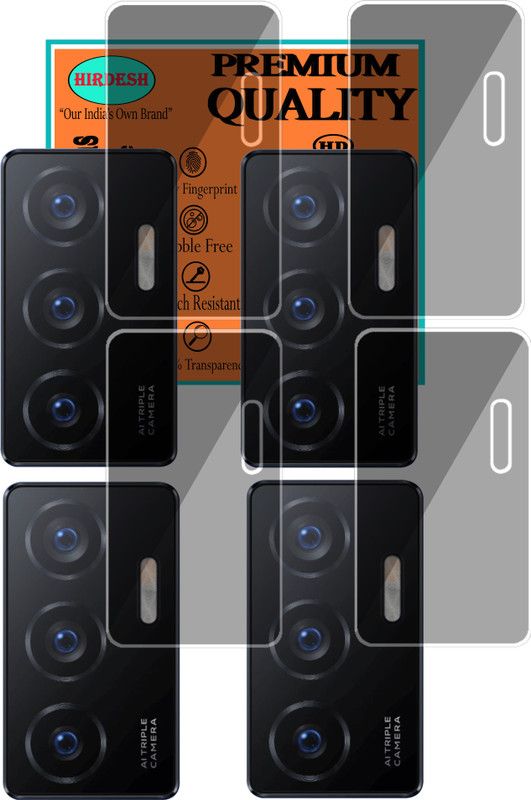 hirdesh Back Camera Lens Glass Protector for VIVO V23e 5G  (Pack of: 4)